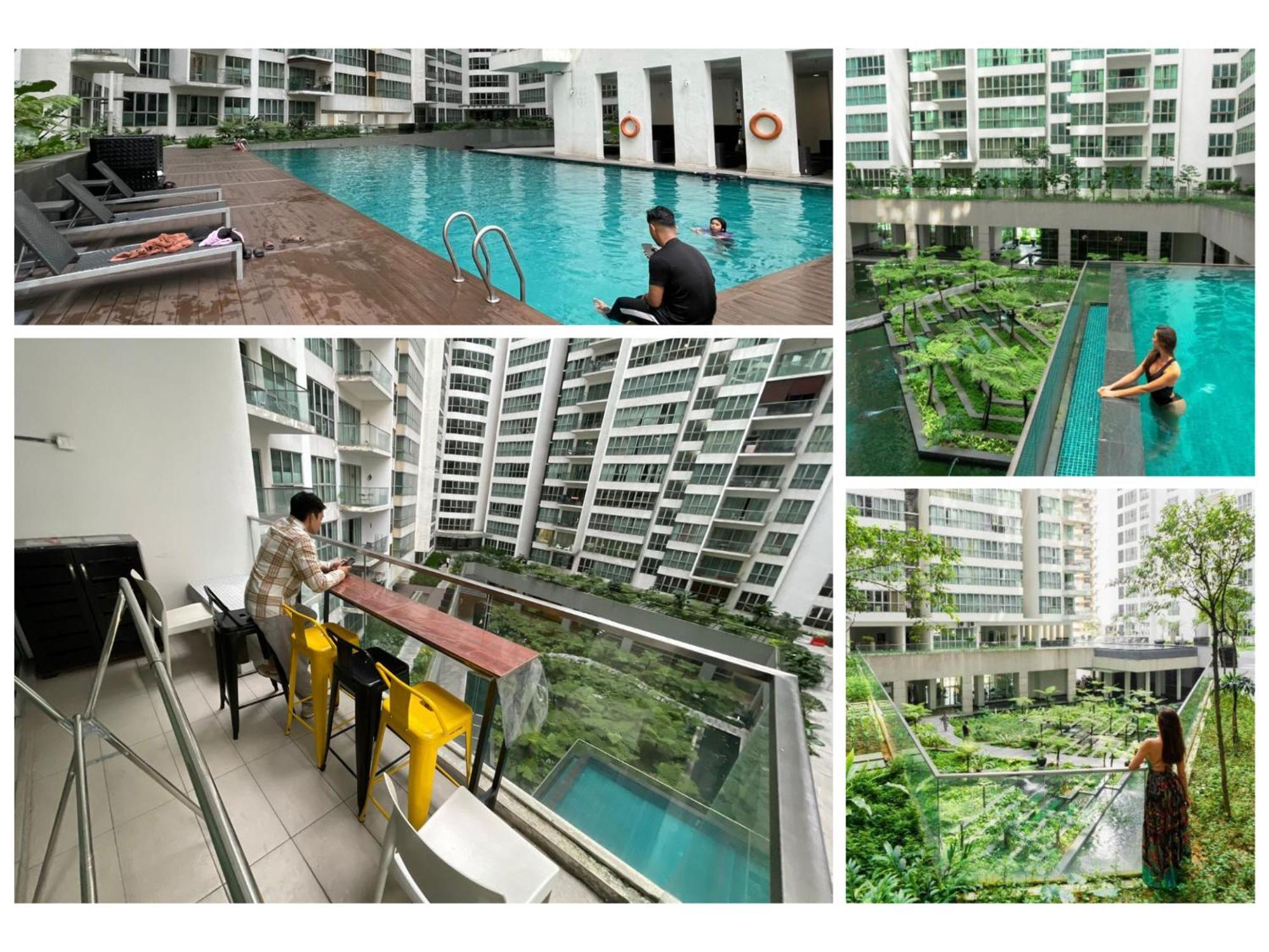 Infinity Pool Dorms Klcc View By Regalia Hostel Kuala Lumpur Exterior photo